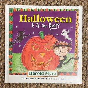 Vintage 1997 Children Book Kids Halloween: Is It for Real? by Harold Myra